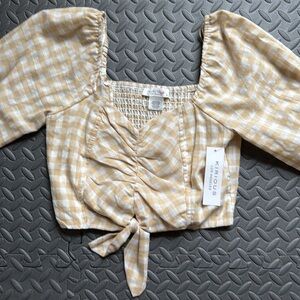 KIRIOUS Los Angeles Cropped Top - NWT sz S